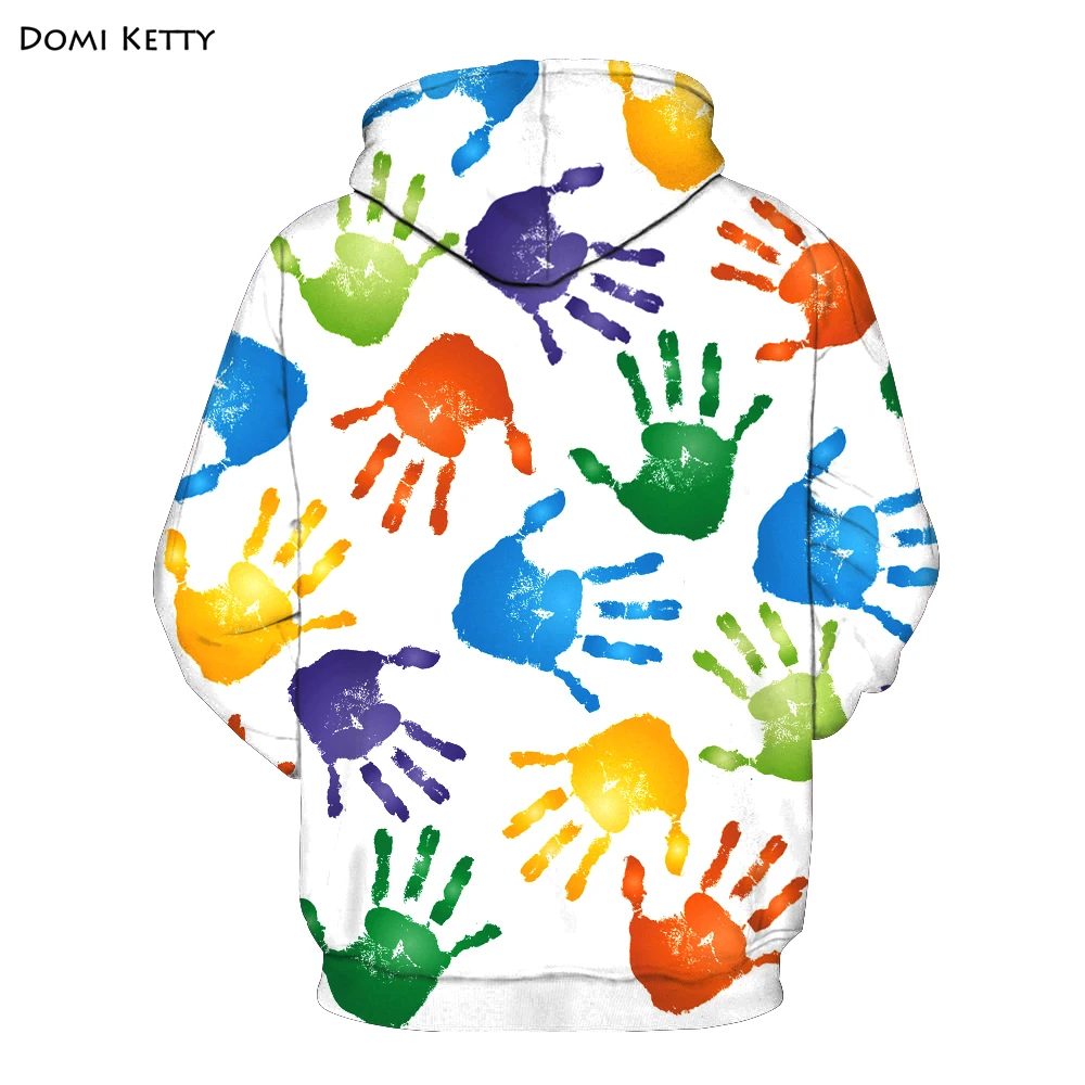 Domi ketty/Детские толстовки с капюшоном для мальчиков принтом граффити Разноцветные