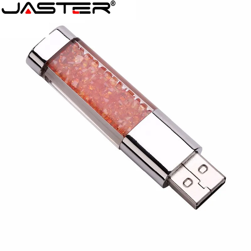 JASTER модная дверная ручка со стразами металлический USB флеш-накопитель 8 ГБ 16 ГБ 32 ГБ 64 ГБ ювелирные изделия карта памяти подарки usb creativo
