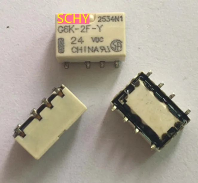 Реле G6K 2F Y 12VDC 3VDC 1A 8Pin 5VDC 24VDC 3В 5В 12В 24В 10 шт|relay 12v 8pin|5v relayrelay 8pin |