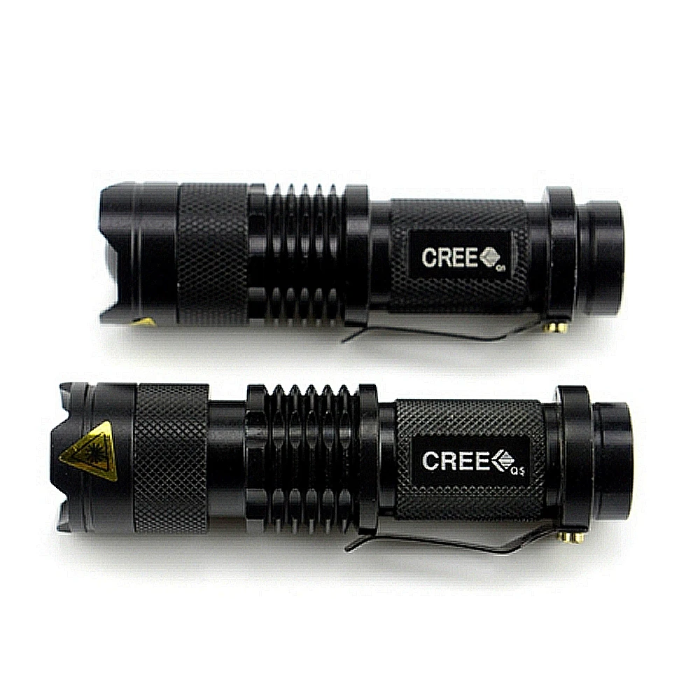 Из светодиодов фонарик из факел 7 Вт Q5 регулируемый фокус увеличить вспышка света