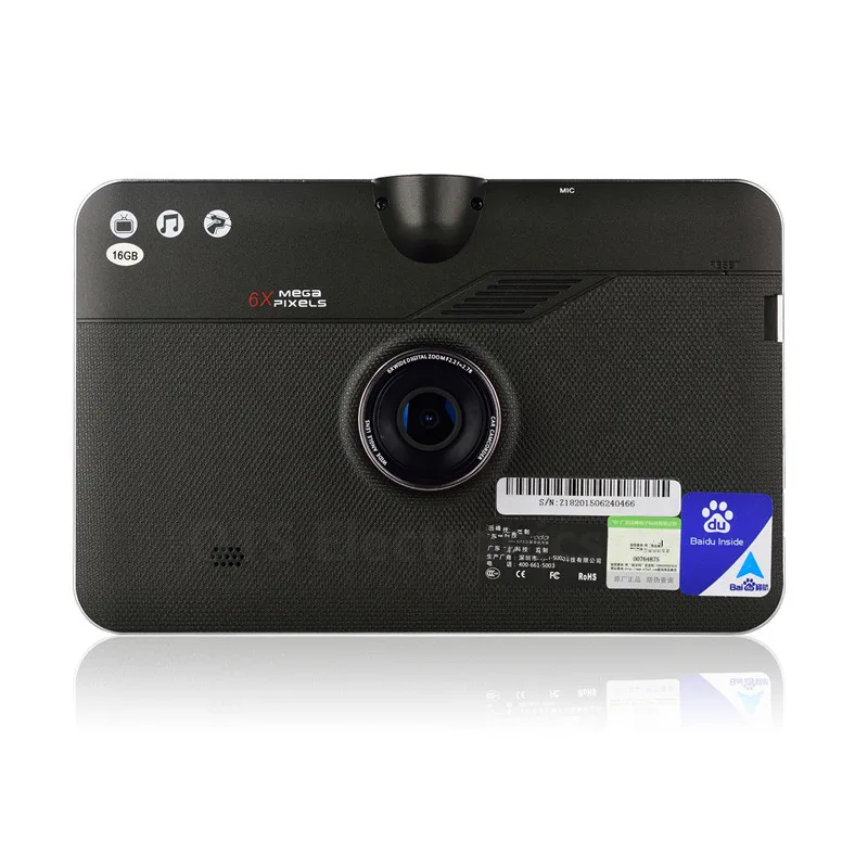 Новый 7 дюймов GPS Android Навигации DVR 16 ГБ Диск планшетный Цифровой Видеорегистратор