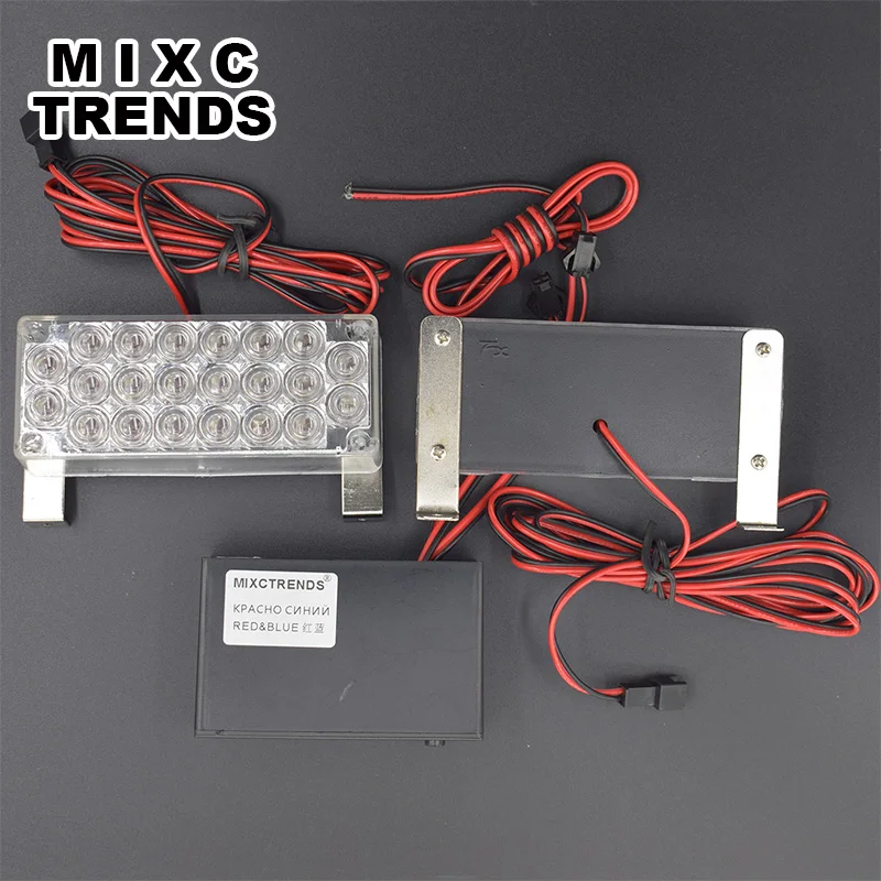 MIXC TRENDS 2X22 мигающий светодиодный светильник Красный Синий Полицейский маячок