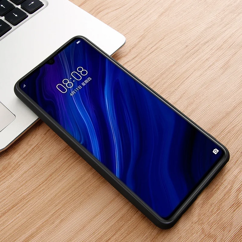 Винтажный чехол из воловьей кожи с зернистой фактурой для Huawei P20 P30 Pro задняя