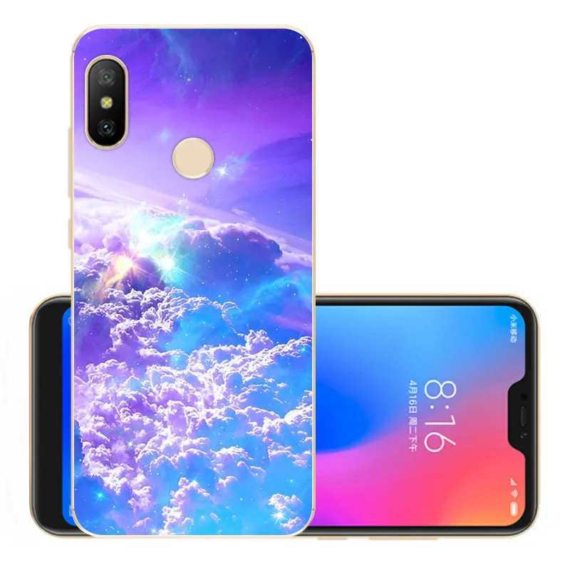 Чехол для Xiaomi Mi A2 Lite мягкий чехол из ТПУ телефона чехол-бампер с полной защитой A 2