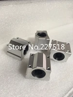 1pc scs40uu 40mm linear guide linear axis ball bearing block with lm40uu bush pillow block linear unit for cnc part