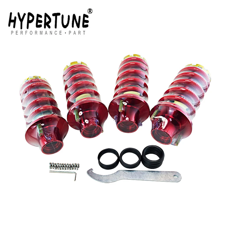 Hypertune алюминиевая регулируемая пружина COILOVER + Стопорная стойка верхняя шляпа HT