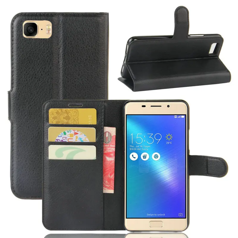 Чехол книжка для Asus Zenfone 3s Max ZC521TL x00gd 5 2 дюйма кожаный чехол бумажник Pegasus задняя