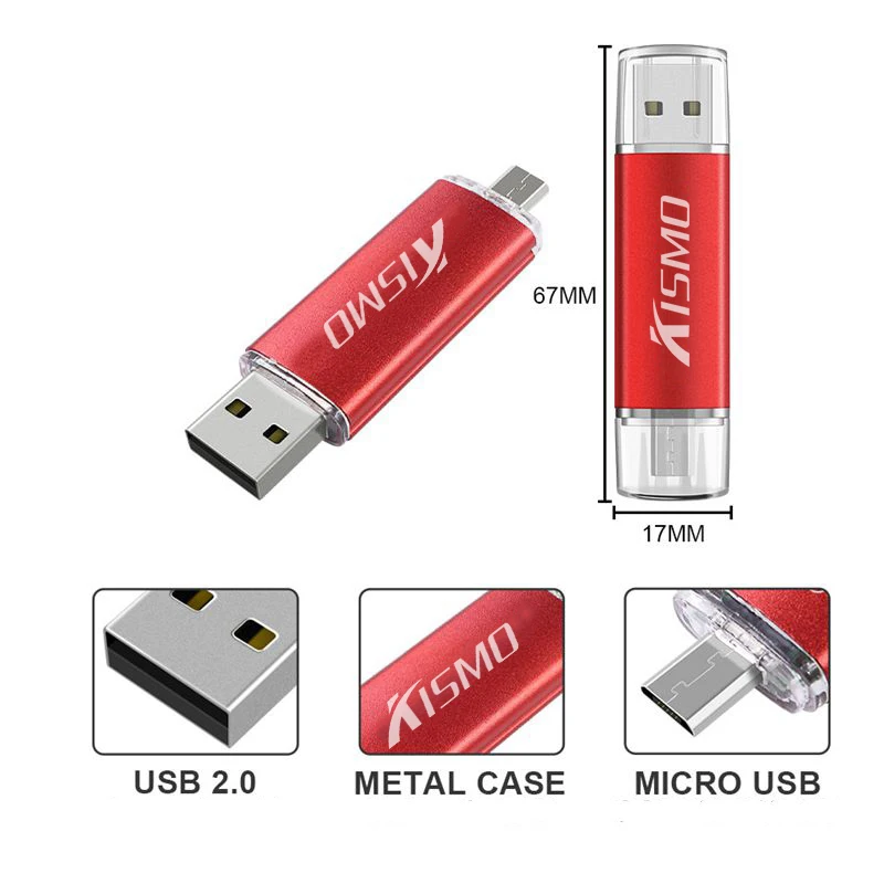 Kismo OTG Micro USB флеш накопитель 8 ГБ 16 32 64 android usb карта памяти Смартфон 2 0 Карта Памяти