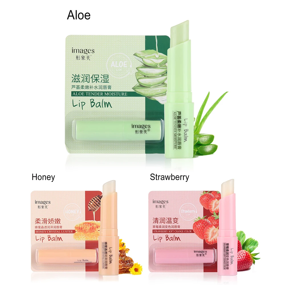 Бальзам для губ с алоэ и медом 1 шт. увлажняющий восстанавливающий антипригарный