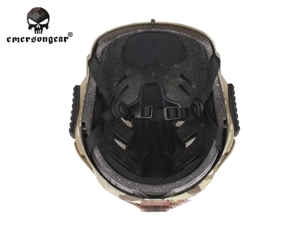 Шлем EMERSON EXF с защитными очками шлем для страйкбола EM8981|airsoft helmet multicam|helmet multicamexf bump |