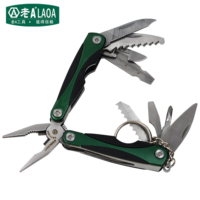 LAOA Multi function folding knife Outdoor Survival Mini Tool Plier Small Size Function Combination Folding Pliers|folding knife|knife outdoorfolding