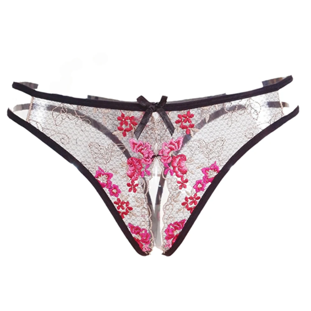 

Трусы-стринги женские, кружевные, бесшовные, цвет в ассортименте, женские прозрачные трусики