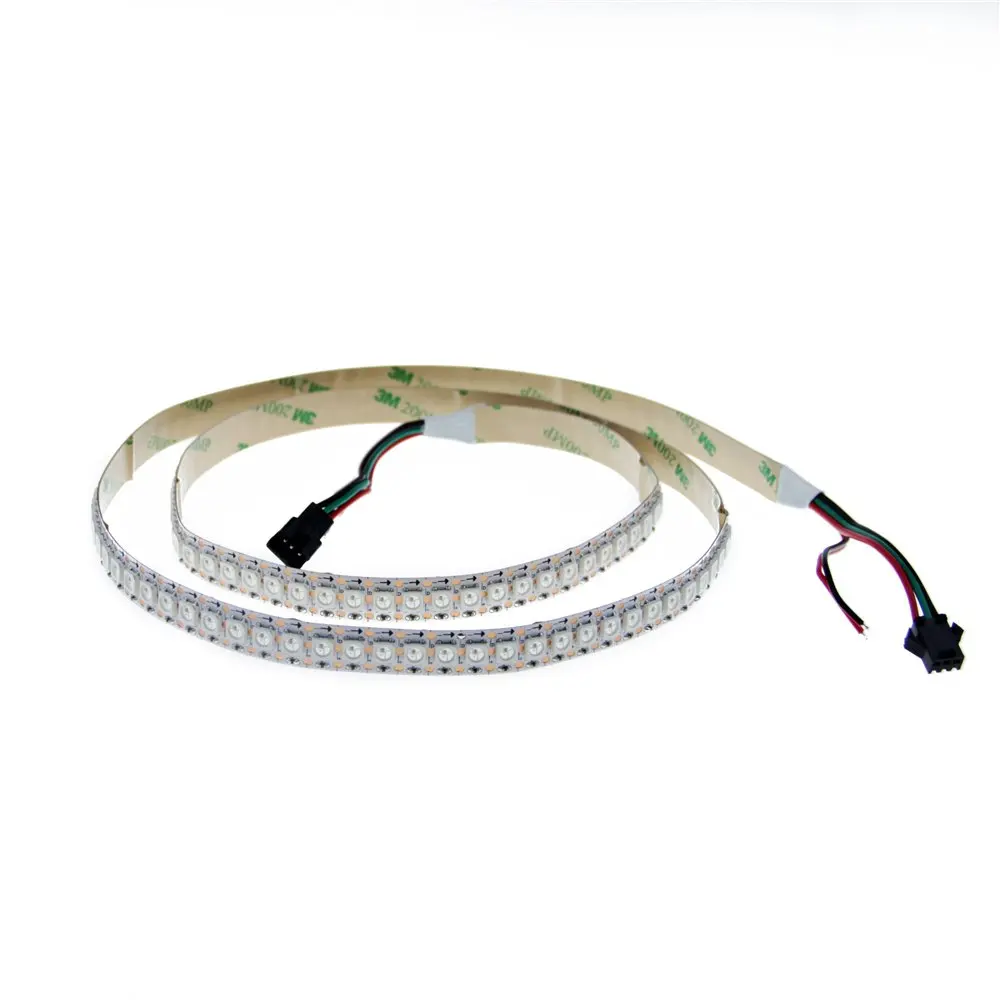 WS2812B Светодиодная лента 5050 RGB 5 в 30/60/144led пикселей ws2812 IC адресуемых цветов