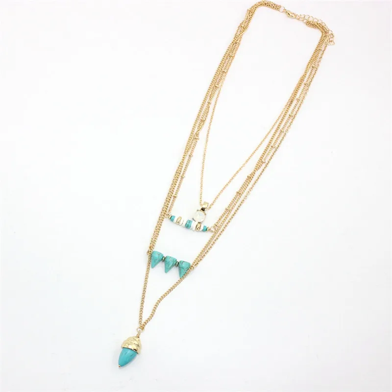 XQ 2016 Бесплатная доставка Новая мода рулон оболочки мозаика четыре слоя necklaceGirl