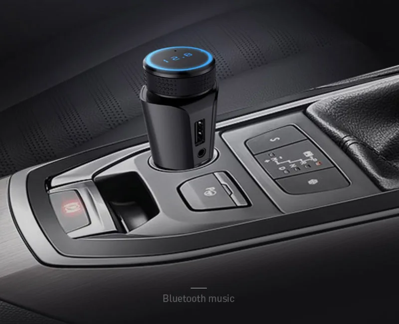 Автомобильный комплект AGETUNR Bluetooth комплект для громкой связи mp3-плеер FM USB передатчик автомобильное зарядное устройство 5 В 2.1A Поддержка TF карты воспроизведения музыки