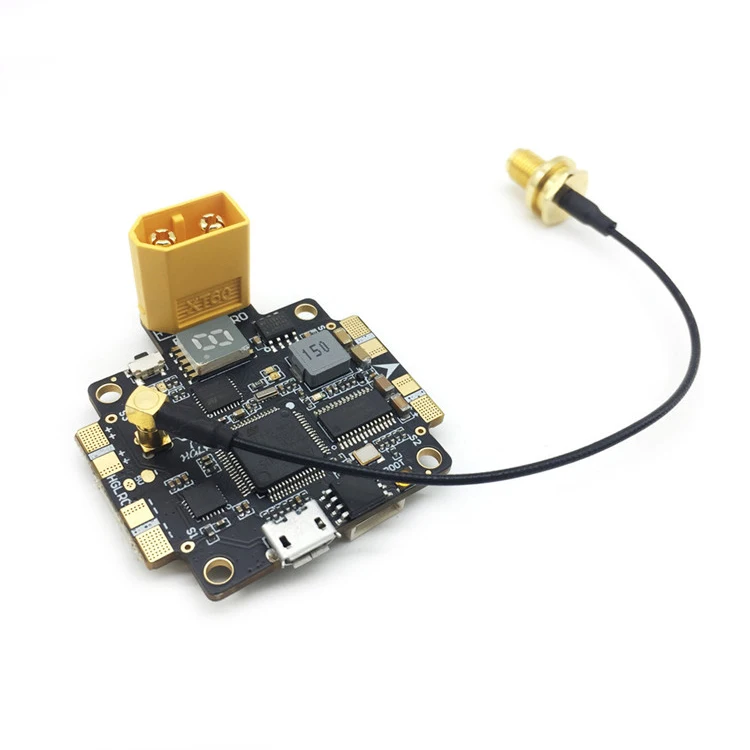 Переключаемый передатчик HGLRC F4 V5PRO 25/200/600 мВт RaceBand встроенный измеритель тока OSD