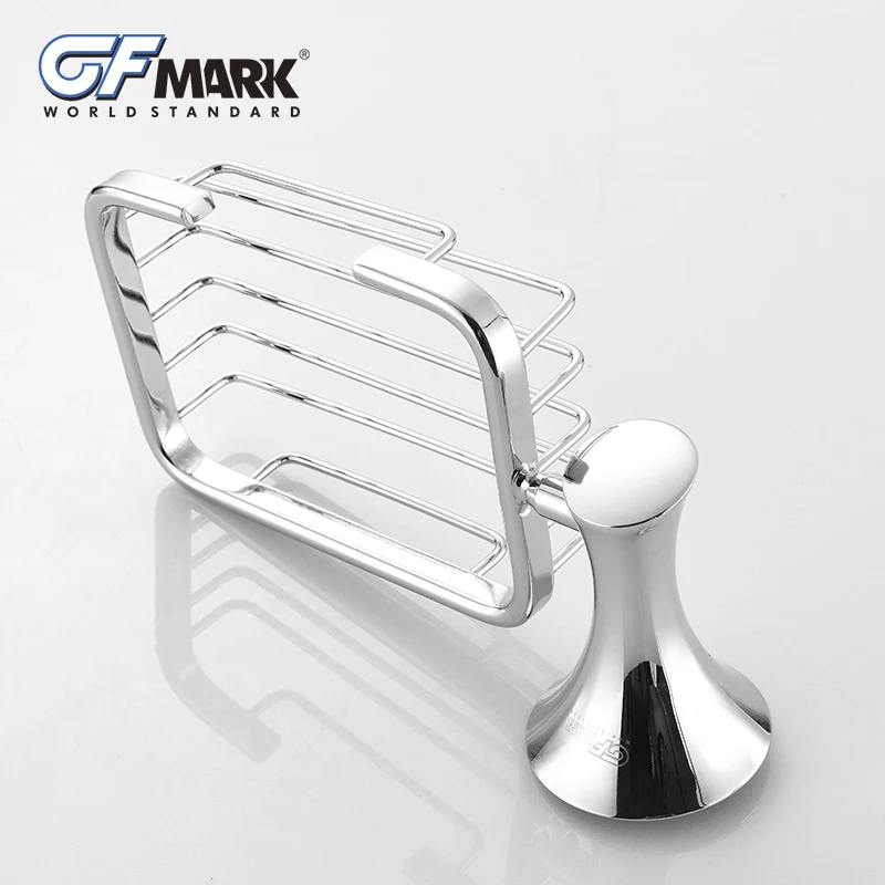 GFmark цинковый сплав держатель для мыла хромированная насадка мытья посуды