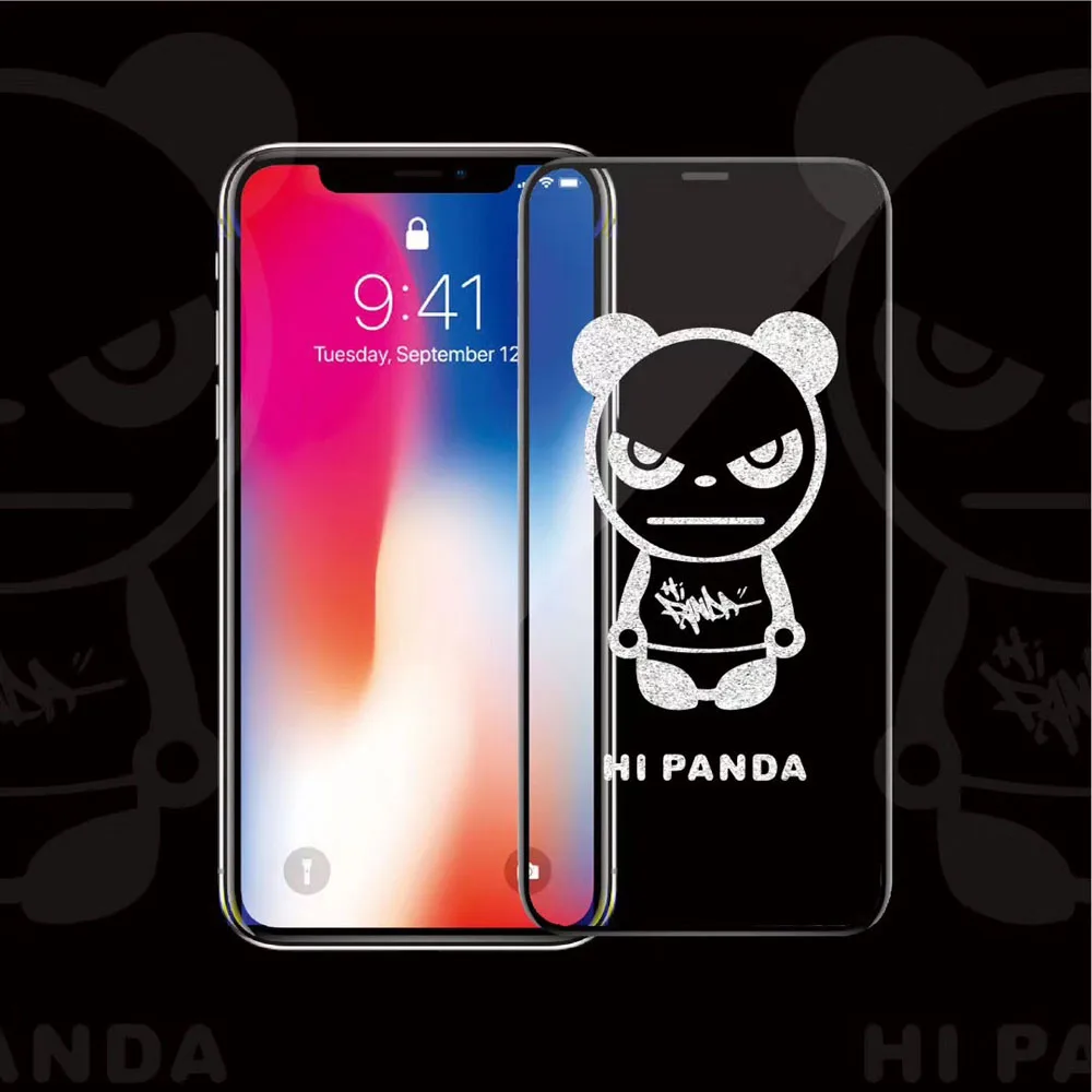 9D Закаленное стекло протектор экрана для iPhone X XS Max XR противоударный Экстра чувствительный сенсорный телефон аксессуары полная защитная пленка