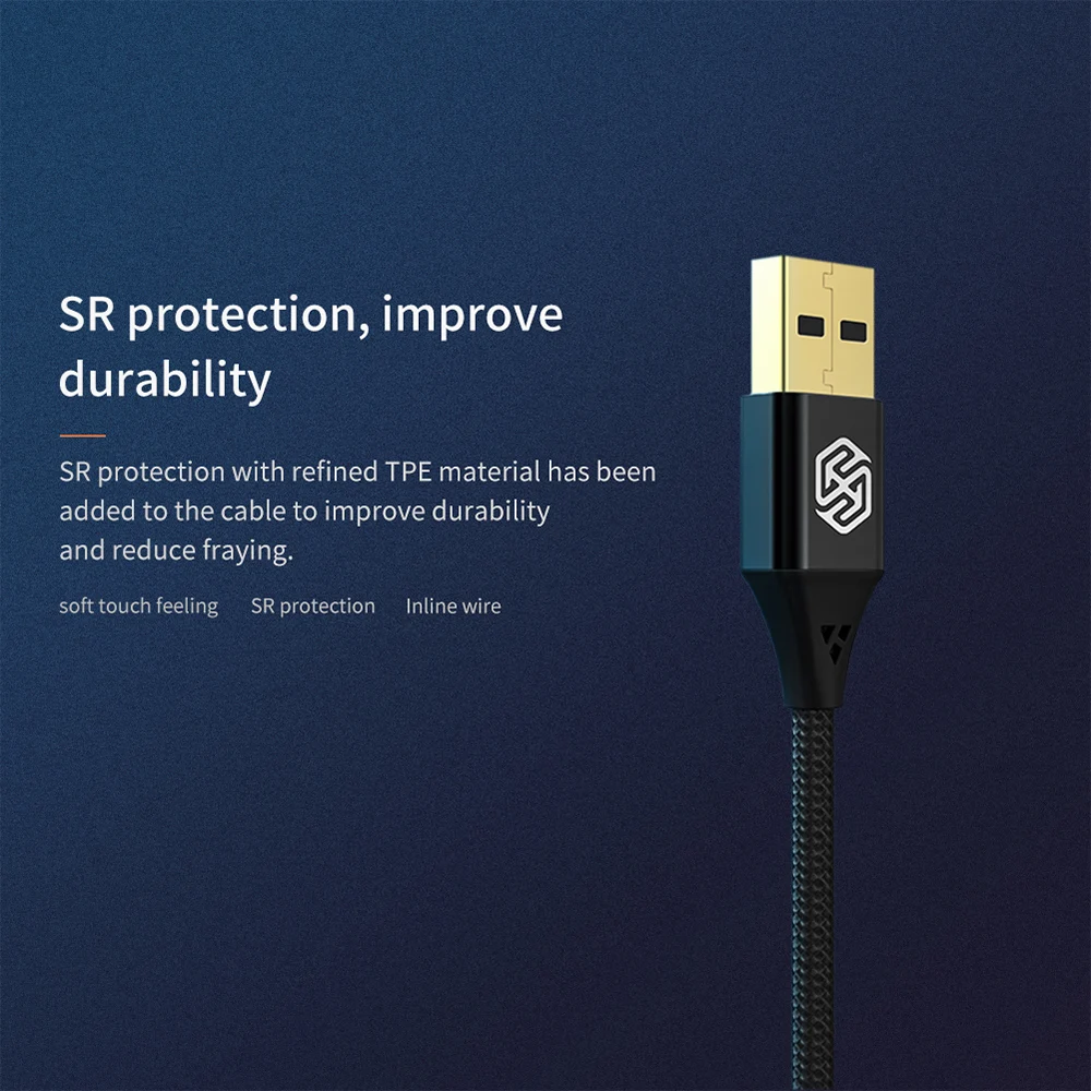 NILLKIN type C Быстрая зарядка USB кабель FCP 5A 40 Вт для huawei mate 20 Pro RS 20X Galaxy S10 S10+ S10e Note 9 S9 для OPPO 1 м нейлон