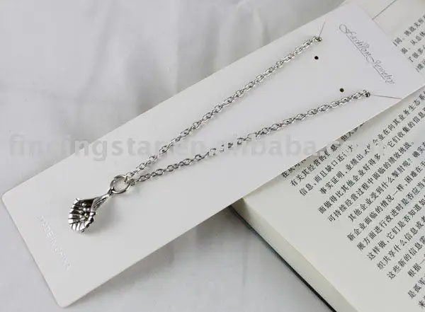 Бесплатная доставка 3 шт. тибетское серебряное ожерелье с подвеской в виде цветка