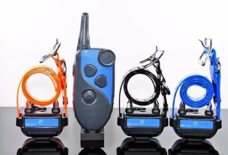 FOR 3 DOGS JANPET 600 ярдов дистанционного обучения собаки шок воротник перезаряжаемый Водонепроницаемый Регулируемая статическая стимуляция, тон и вибрация - Цвет: FOR 3 DOGS
