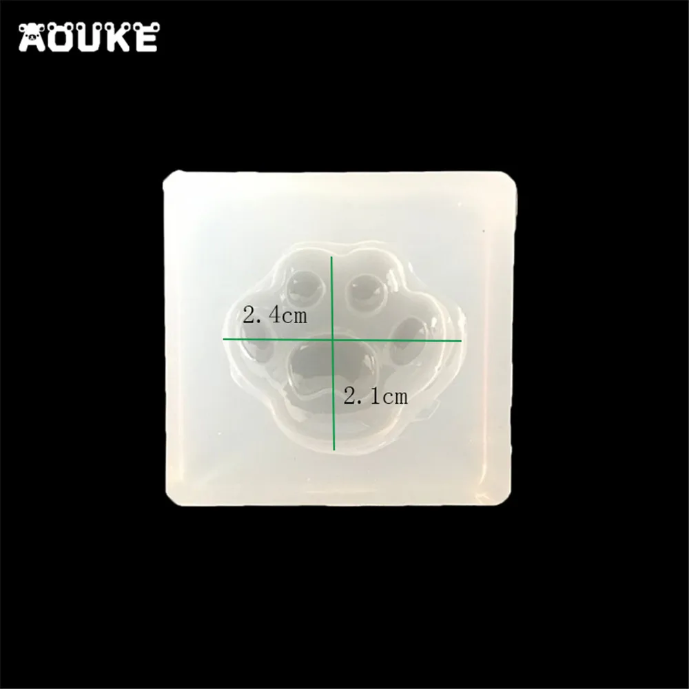 3D собака/кошка коготь Форма ювелирные аксессуары силиконовая форма DIY украшения