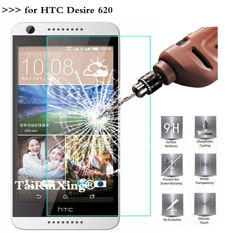 2.5D 0 26 мм 9H закаленное стекло для защиты экрана HTC Desire 620 D620 620G усиленная Защитная