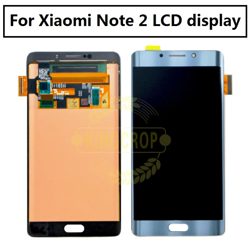 Для 5," FHD Xiaomi Mi Note 2 ЖК-дисплей кодирующий преобразователь сенсорного экрана в сборе Note2 1920x1080 Xiaomi Mi Note 2 Замена дисплея