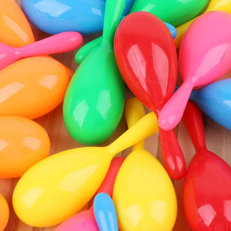 24 шт. неоновые maracas Fiesta вечерние принадлежности, вечерние аксессуары, мексиканские вечерние украшения