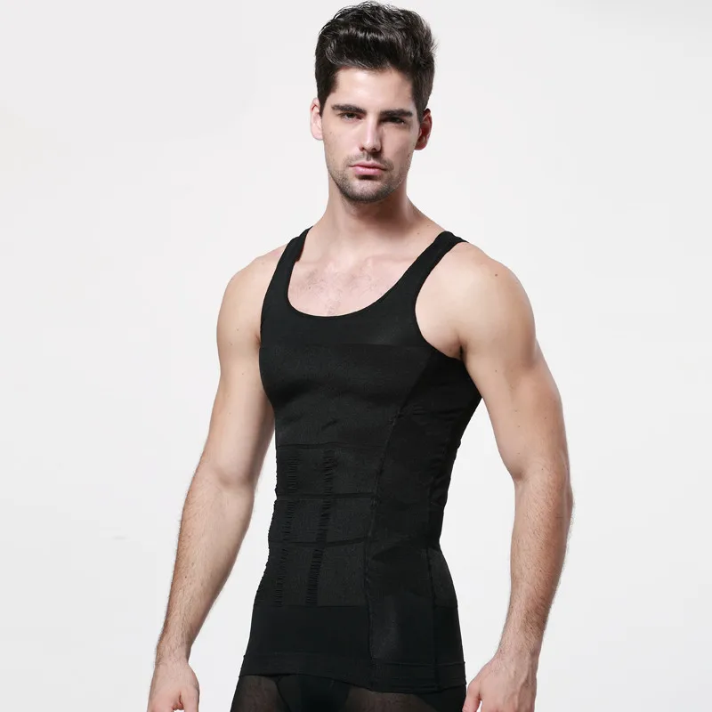 Мужские утягивающие майки Abdo бесшовные майки|tank top|top tanktight vest |