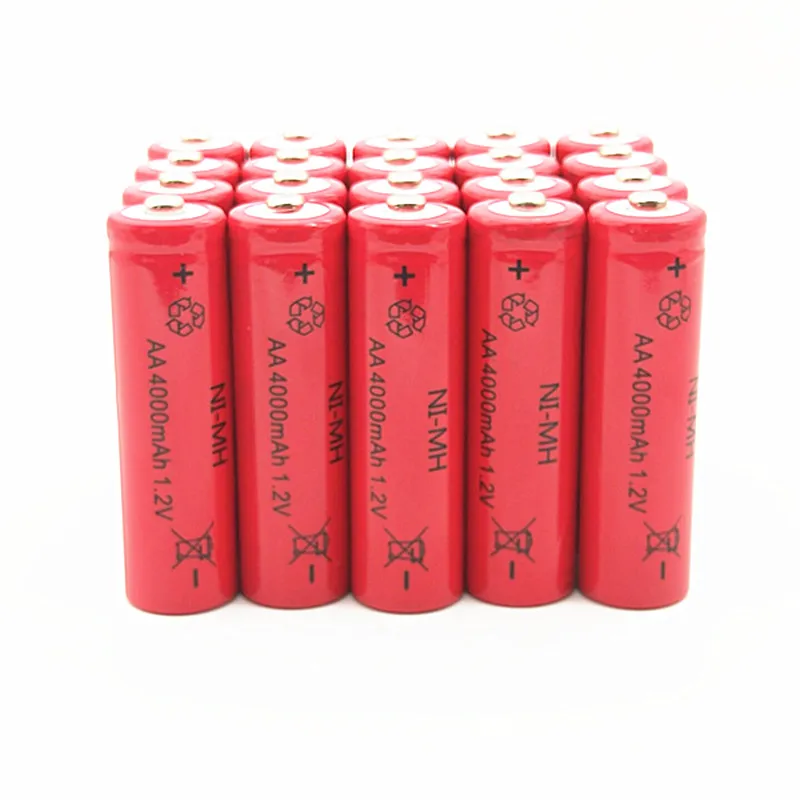 20xAA4000mah Ni-MH батареи 1,2 V аккумуляторная батарея+ 20xAAA1900MAH Батарея окружающей среды подходит для большинства электронных продуктов