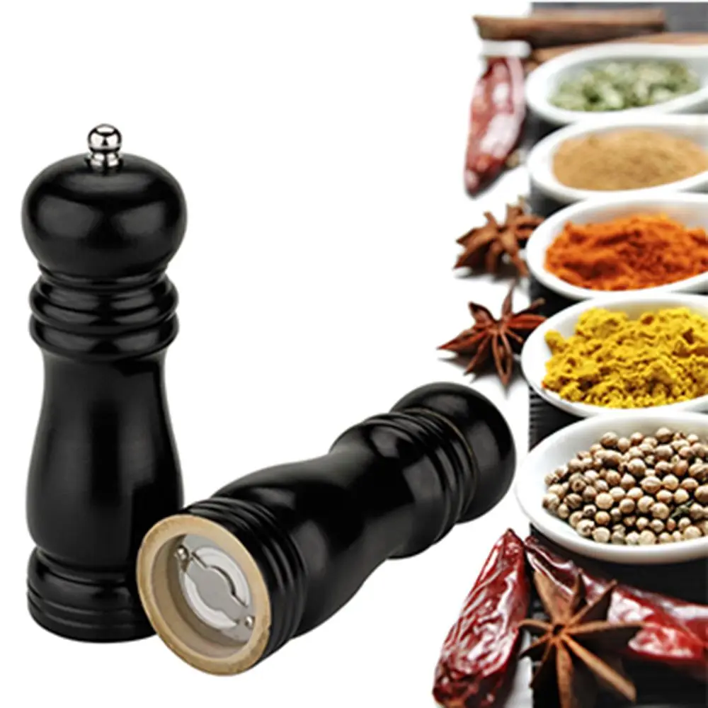 1 шт. деревянный соли специй перца шлифовальные Muller дома Кухня Классическая