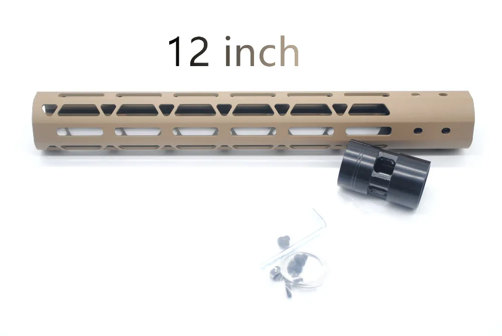 AR15 10 '཈'' 15 ''дюймовый Плавающий поплавок без загара M Lok Handguard Picatinny Rail Mount