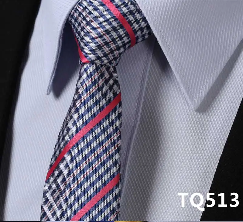 TQ513 HISDERN Цветочные Вечерние свадебные 2,1" шелковый галстук тканый мужской тонкий узкий галстук# TQ5 - Цвет: TQ513