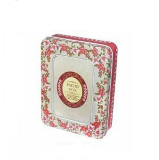 

20.1*15.1*5.2cm Rectangle candy storage box jewelry storage box gift tin box food box