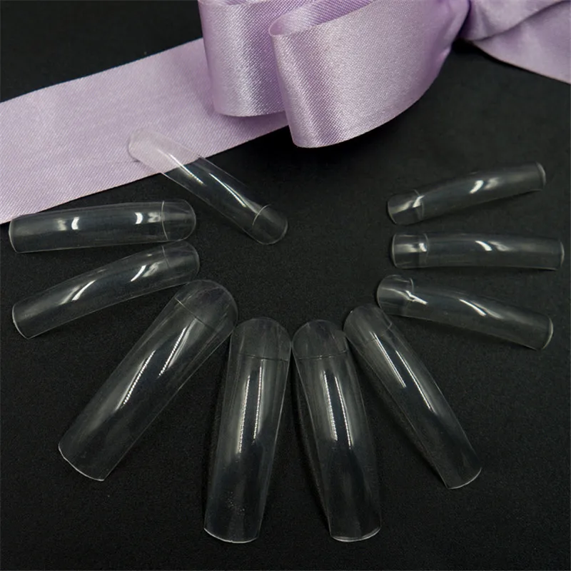 500 шт. накладные ногти для салона длинные профессиональные кончики квадратные