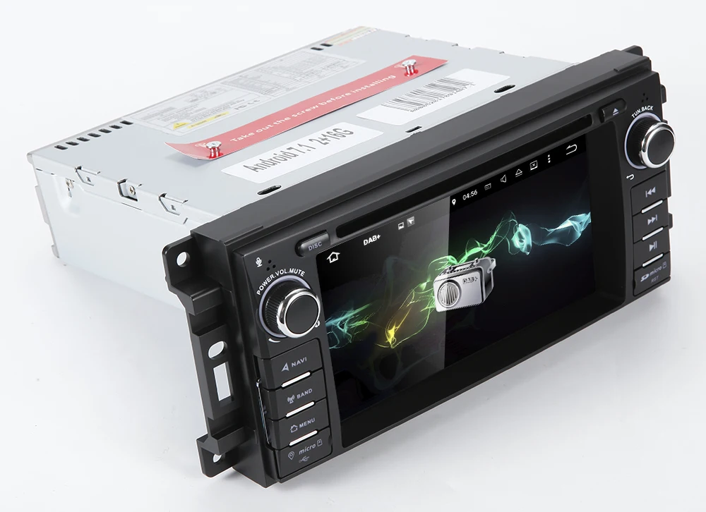 Система Android 7 1 2 Гб ОЗУ автомобильный DVD плеер система GPS навигации стерео медиа