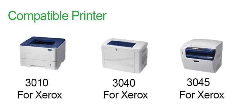 2 шт. 3010 черный полный Тонер картридж совместимый для Xerox Phaser 3010 3045 3040 принтер с защитой окружающей среды 106R02183