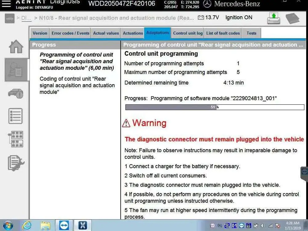Хорошая цена SCN онлайн кодирование для диагностического инструмента Xentry SD C4 или C6
