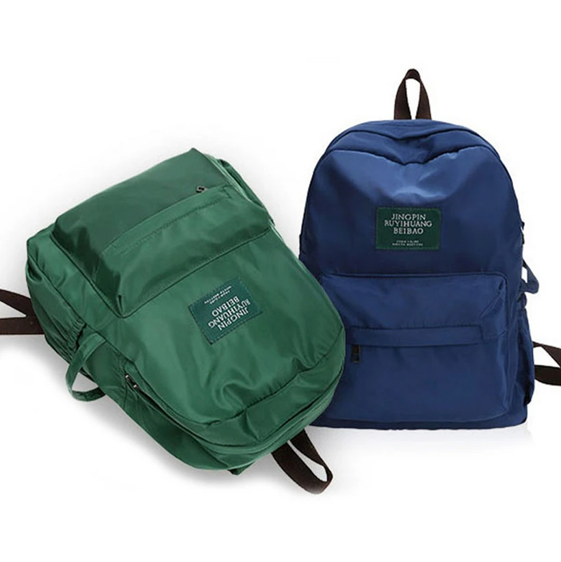 Нейлоновый рюкзак для отдыха и путешествий школьная сумка женский девочек