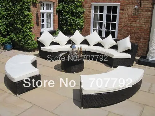 Luxury Rattan Garden Furniture Set Sofa and Table | Мебель