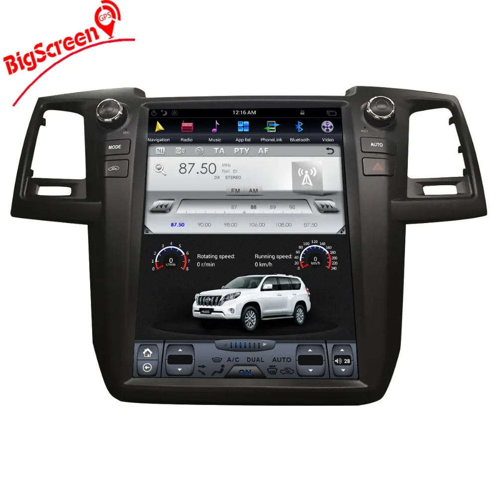 Автомобильный DVD плеер 12 1 &quotAndroid 7 ROM 32/64 ГБ GPS Navi для Toyota Fortuner 2007 2015|Автомагнитолы| |