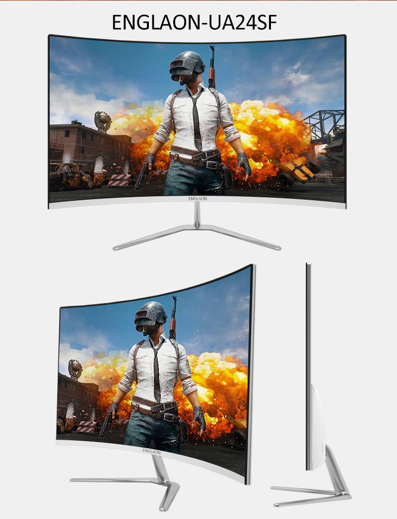 Монитор 24 дюйм LED pc-ENGLAON UA240SF FULLHD VGA HDMI 24 Монитор LED