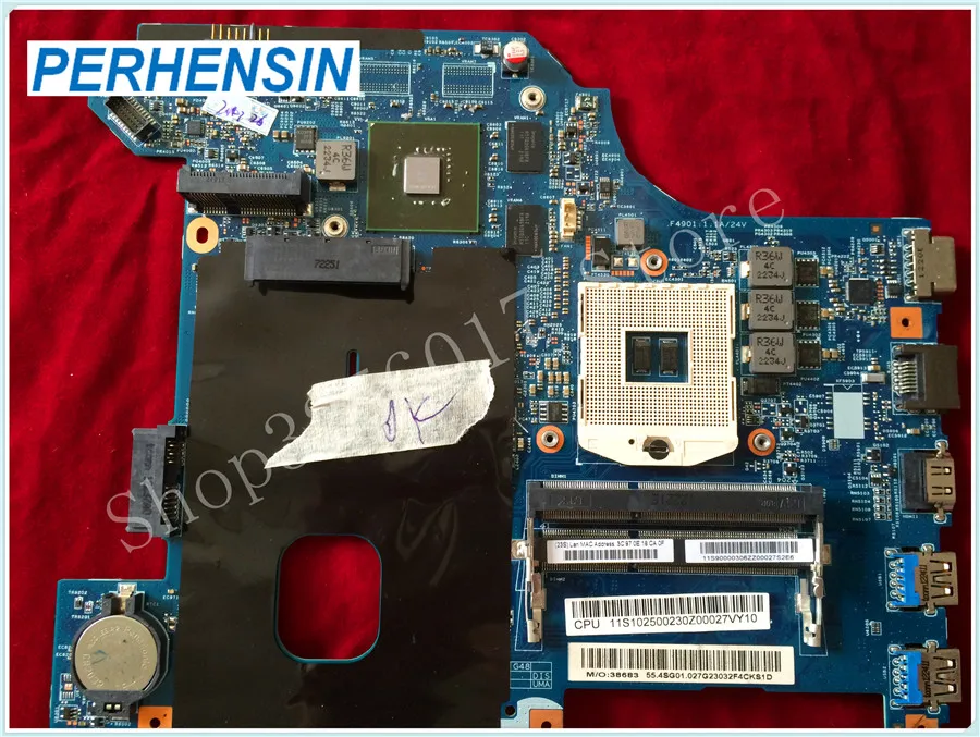 Оригинальная материнская плата 11S90000306 для ноутбука lenovo G480 48 4sg01. 011 55 4sg01.027g GT610M HM77
