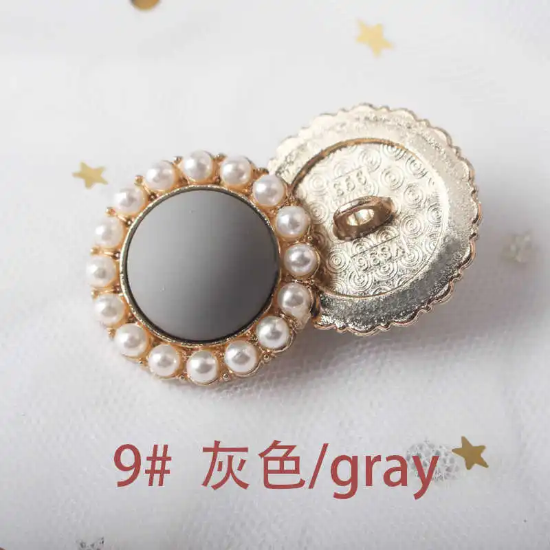 5 шт. металлические пуговицы в форме сердца аксессуары для одежды брендовые