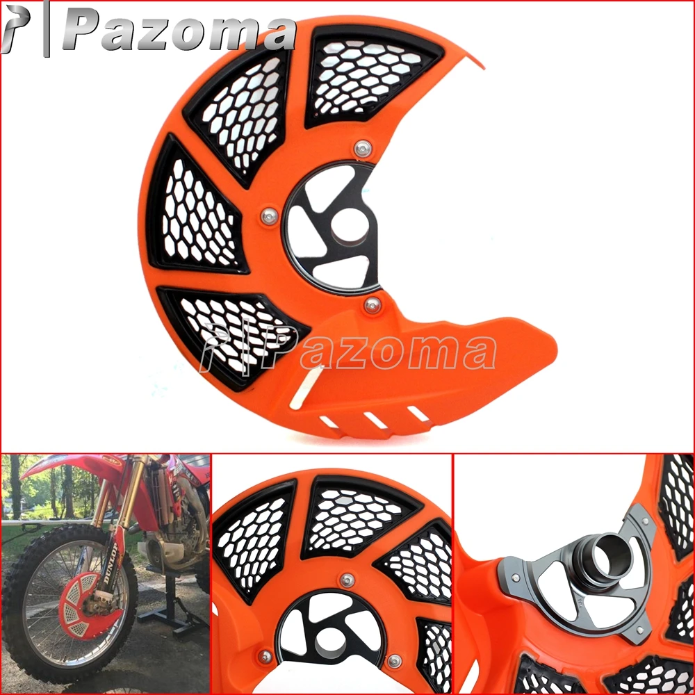

Orange Motorcycle Front Brake Disc Rotor Guard Protector Plate for KTM EXC SX XC 125 530 SMR 450 525 2003-2015