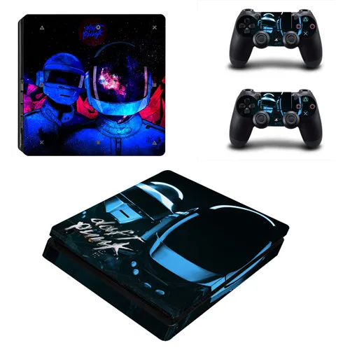 Индивидуальный дизайн волк Дракон PS4 тонкая кожа Наклейка виниловая для консоли Playstation 4 и 2 контроллеров PS4 тонкая кожа Наклейка - Цвет: YSP4S-2064