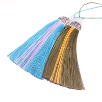 10cm tassels decorative silk fringe garniture diy tassel silk tassel sewing fabric accessories fringe trim for tassel bag decor