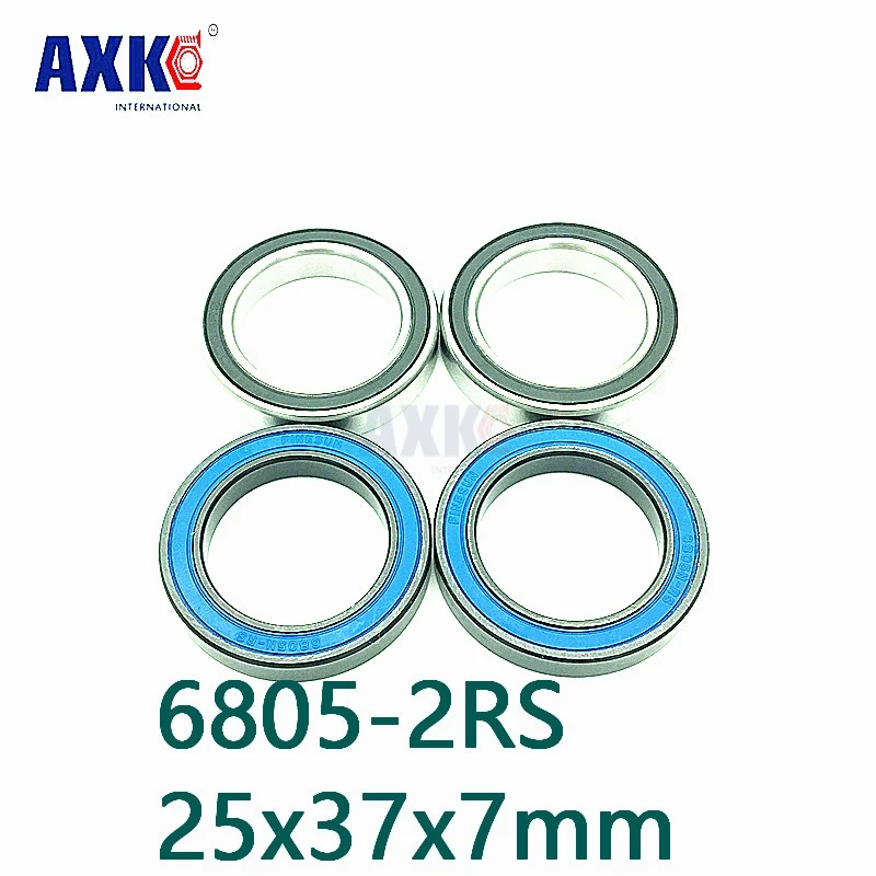 Axk Бесплатная доставка 6805 2rs Cb 61805 Si3n4 Гибридный Керамический шарикоподшипник с