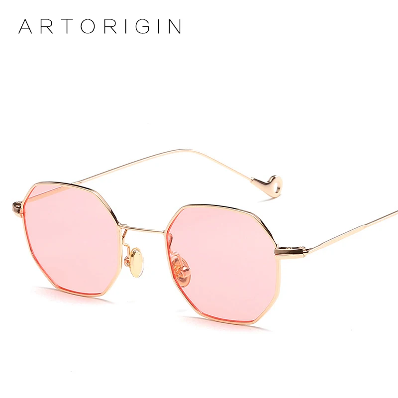 Солнцезащитные очки унисекс квадратные и шестиугольные тонированные для мужчин